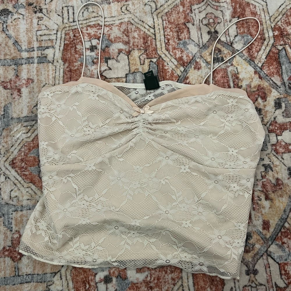 Wild Fable Cream Lace Top